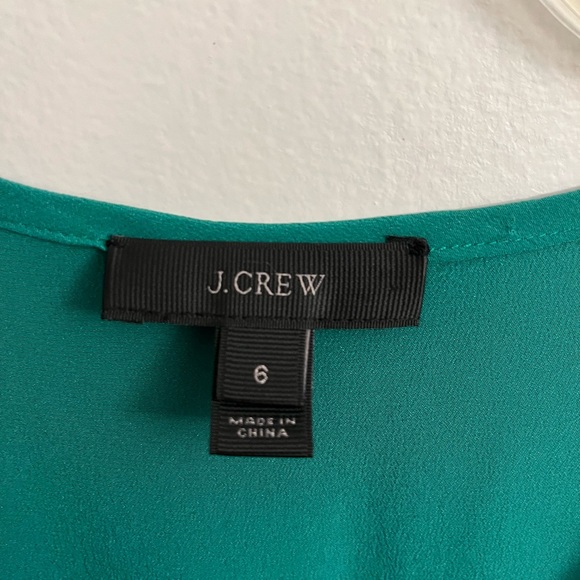 J Crew Emerald Green Dress - Picture 5 of 5